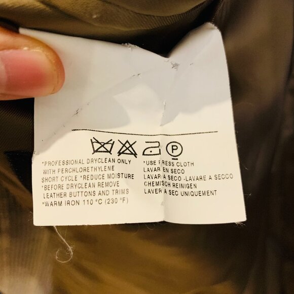 Ermenegildo Zegna Trofeo Tweed Wool Blend EU 54 Sport Coat Blazer Size Large - Picture 9 of 13